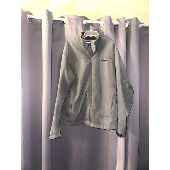 Patagonia Men's Adze Polartec Softshell Jacket Gray Full Zip SZ Xxl - Picture 1 of 4